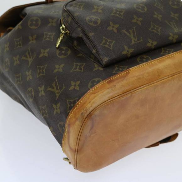 LOUIS VUITTON Monogram Montsouris GM Backpack M51135 LV Auth 62513 - Picture 15 of 16